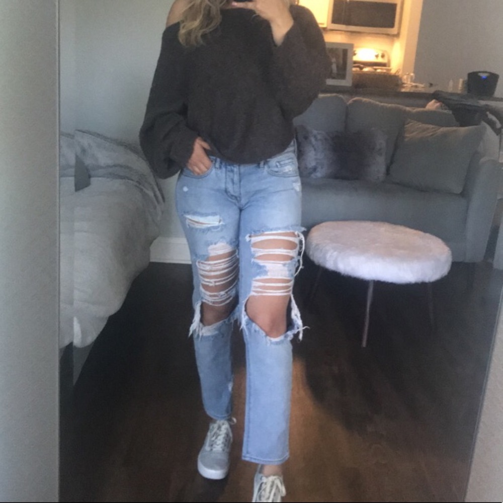 PacSun destroyed denim